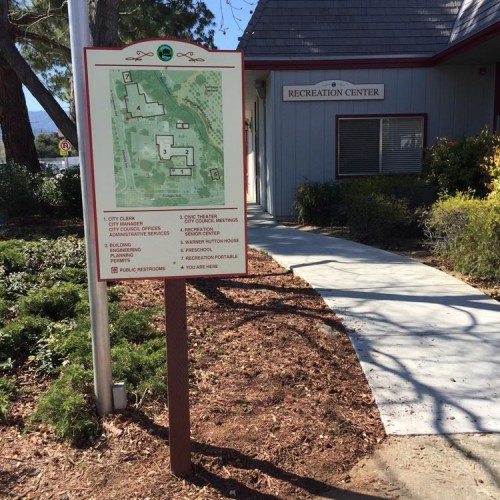 Directory Made in Pleasanton by Bennett Graphics