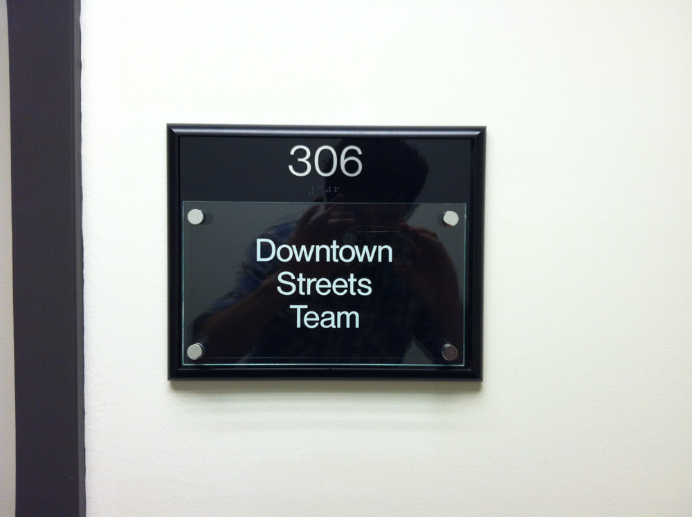 Suite Nameplate by Bennett Graphics in Pleasanton
