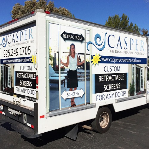 Vehicle wrap designed and installed in Pleasanton