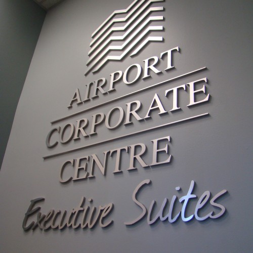 Lobby Sign produced in Pleasanton, CA