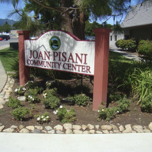 Monument sign for Saratoga City produced in Pleasanton