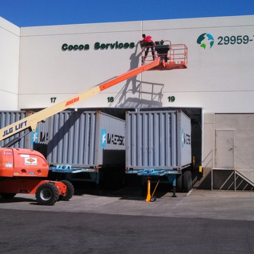 Channel Letter sign installed in Pleasanton