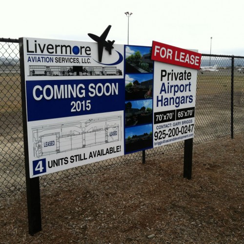 Post and Panel Sign for DW Morgan in Livermore, by Bennett Graphics in Pleasanton