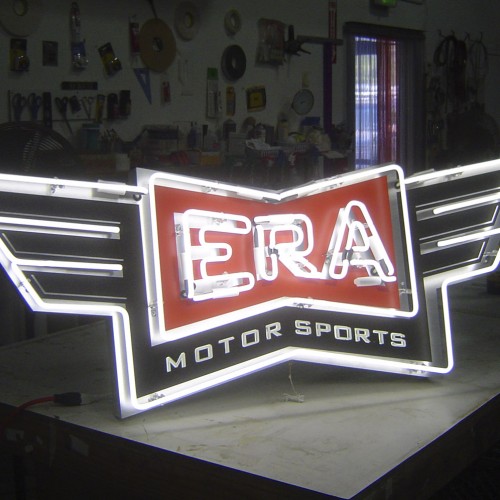 Neon and LED Push-through sign made in Pleasanton