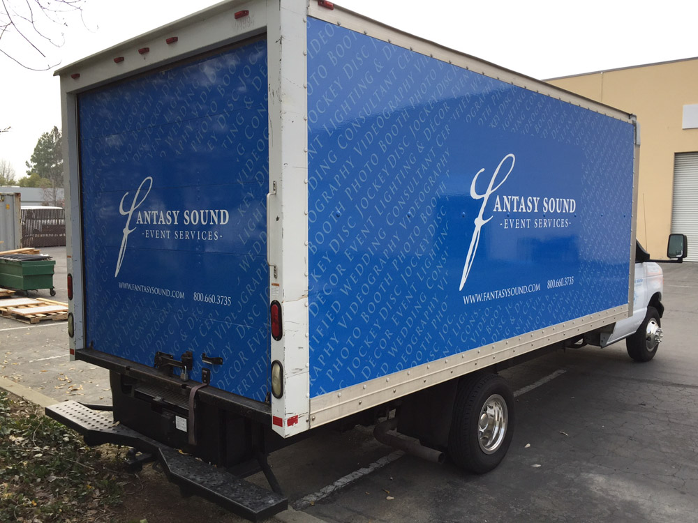 Vehicle Wraps installed and designed in Pleasanton