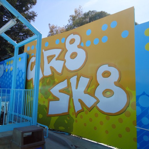 Wall graphic installation and design in Pleasanton, CA