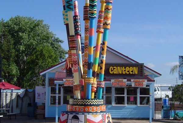 Special Theme Park Sign Design and installation in Pleasanton , CA