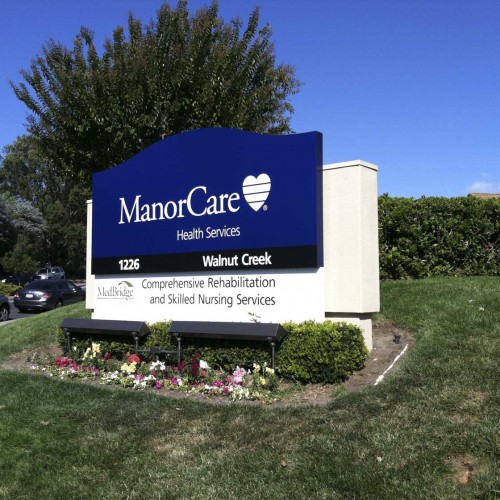 Monument Sign made in Pleasanton CA