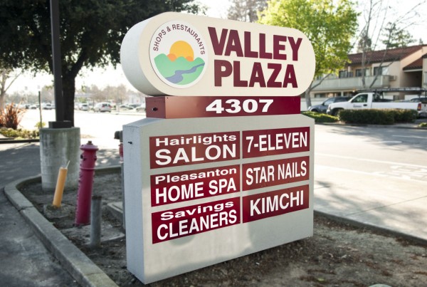 Tenant Monument sign created in Pleasanton
