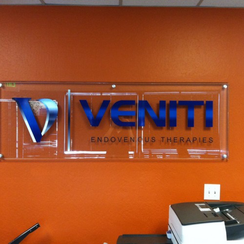 Veniti Lobby Sign in Pleasanton, CA