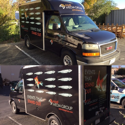 example of custom box van wrap