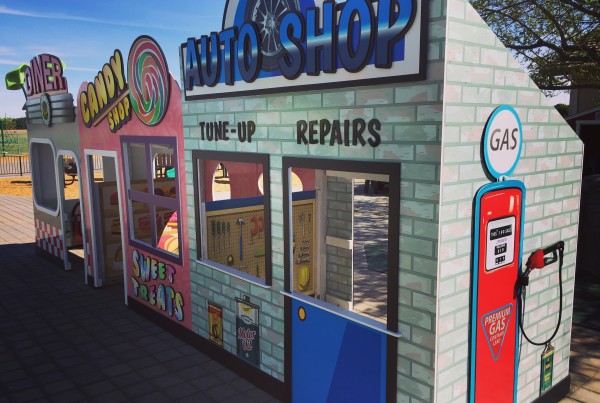 Celebration School Playhouse produced by T Bennett Graphics in Pleasanton, CA