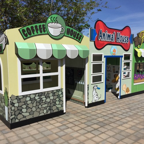 Celebration School Playhouse produced by T Bennett Graphics in Pleasanton, CA