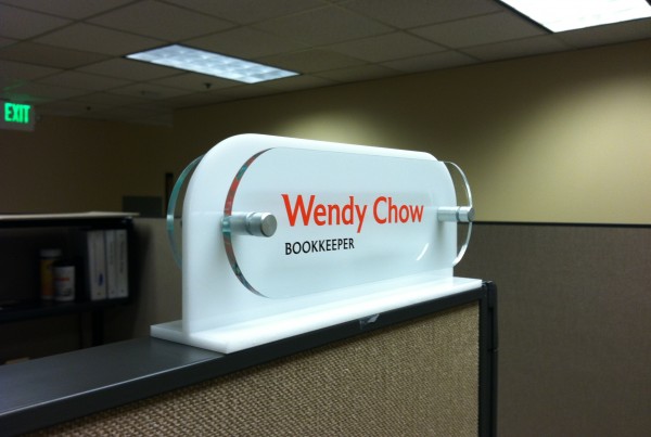 custom nameplate production in Pleasanton