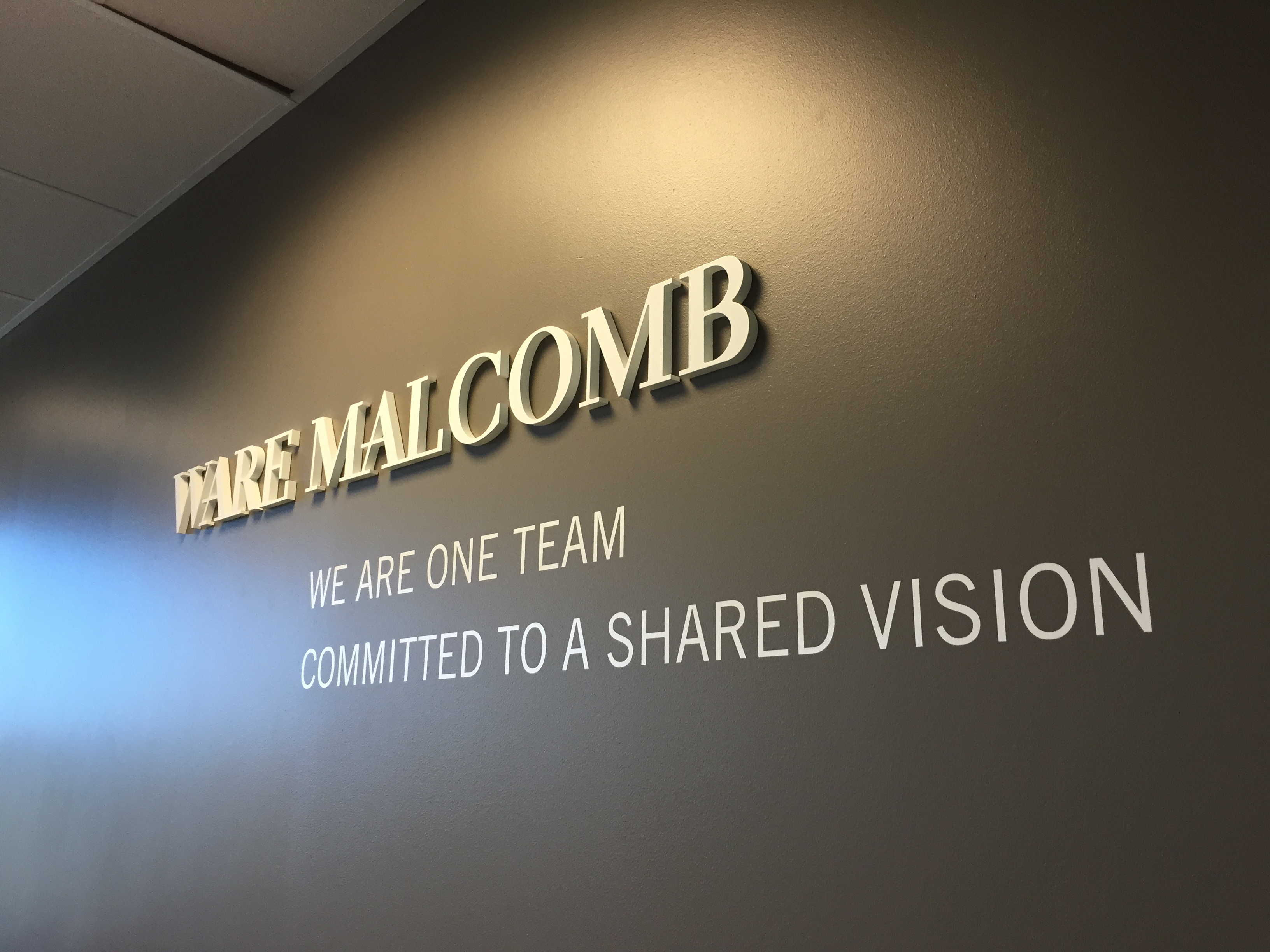 example of a lobby sign