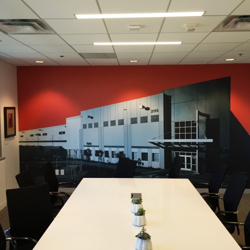 custom office wall graphics in pleasanton