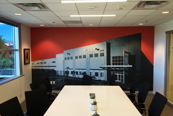 custom office wall graphics in pleasanton