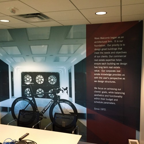 custom wall wrap production in Pleasanton