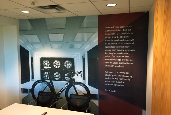 custom wall wrap production in Pleasanton
